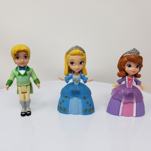 Sister Sofia Amber Princess & Prince James Figures Mattel Loose - Picture 11 of 16
